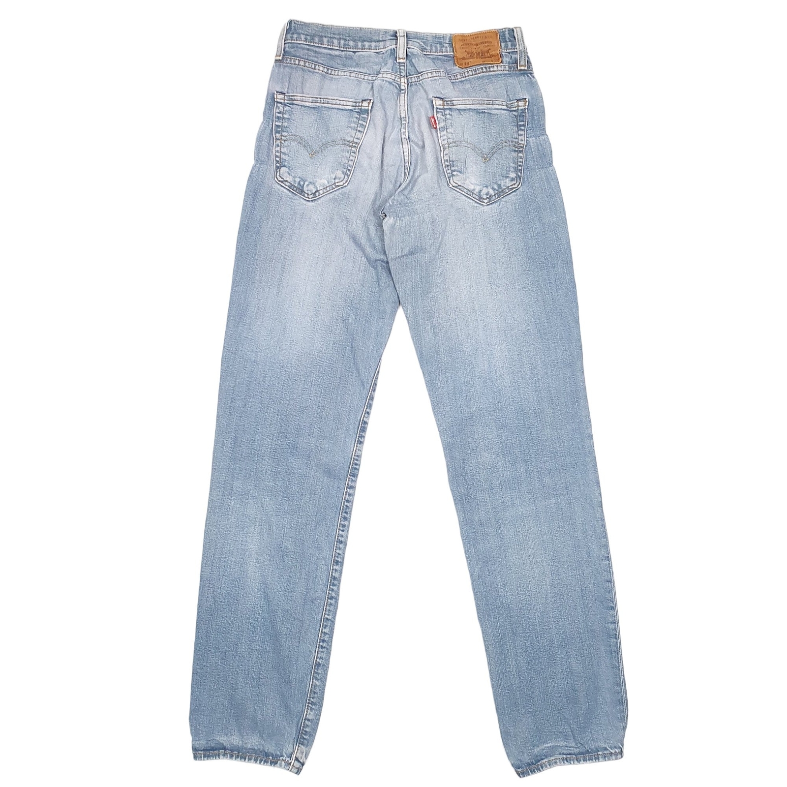 LEVIS 511 Jeans Slim Fit Blue Denim Trousers Mens Stretch W31 L34 image 3