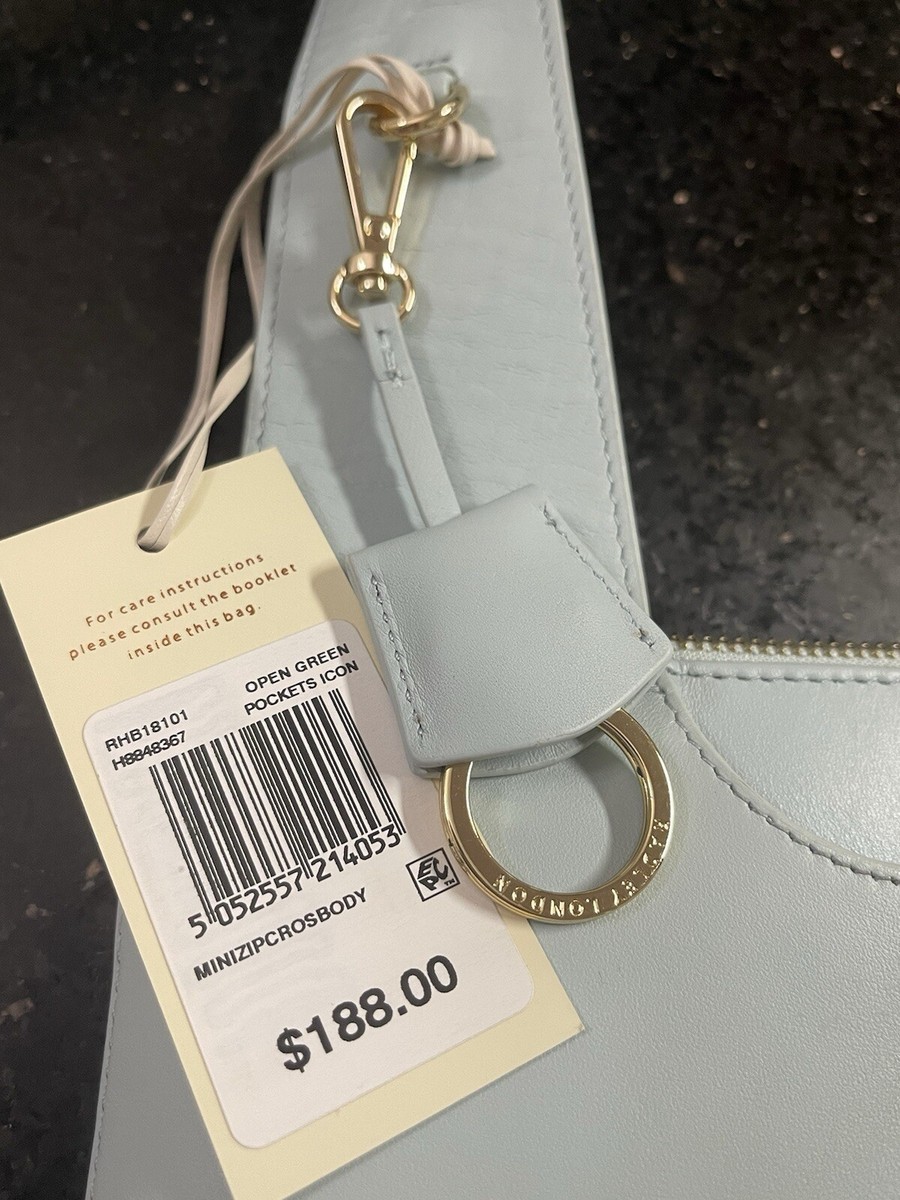 【S.O】 RADLEY LONDON Pockets 2.0 Leather Ziptop Crossbody Bag Women's
