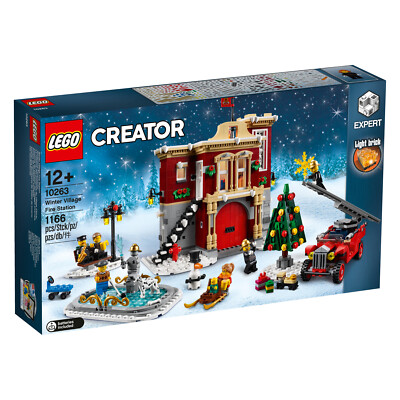 LEGO Creator Expert 10263 Winterliche Feuerwache Winter Village Fire Station NEU