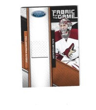 2011-12 Certified Fabric of the Game #114 Ilya Bryzgalov  PHILADELPHIA FLYERS