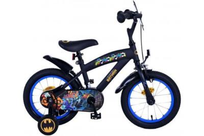 Bicicletta Bambini Batman 14 Pollici Nero 3,5 -5 Anni Ruota di