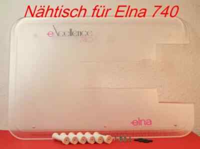 Quilttisch Anschiebetisch (Groß) # 489712009 für Elna 740 eXcellence und Janome 