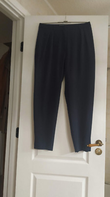 Tom Tailor Damenhose mine to five Gr 42 Hose high waist dunkelblau