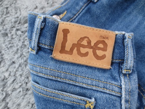 Vintage Lee Riders Jeans Mens 36x25* Actual Blue Denim Blend Faded Made In USA - Picture 10 of 23