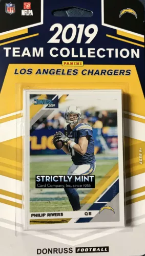 Los Angeles Chargers 2019 Donruss Factory Sealed Team Set Rivers Bosa 3 Rookies