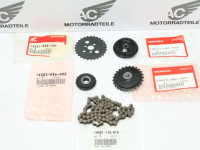 Honda ST CT 50 70 Dax sprocket roller+cam chain guide set Genuine Honda New