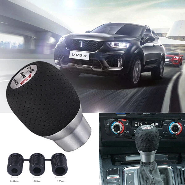  Ajuste STI Subaru Impreza 5 velocidades cuero PU manual automático perilla de cambio de marchas  Foto 3 de 4