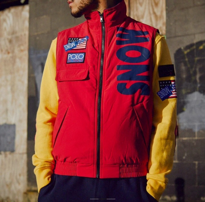 Polo Ralph Lauren Snow Beach Hi-Tech Vest / CP-93 / 1992 Stadium