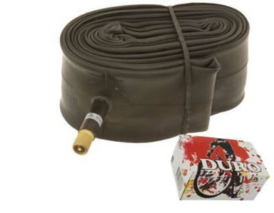 Chambre à Air Duro 26 Pouces – Valve Presta 33 Mm – Pour Pneus 1.50 à 1.95 – Noir