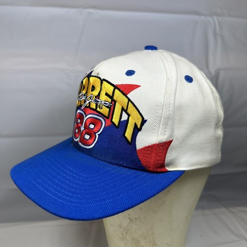 Vintage Logo Athletic Dale Jarrett #88 Double Sharktooth Snapback Hat NASCAR Cap - Picture 8 of 11