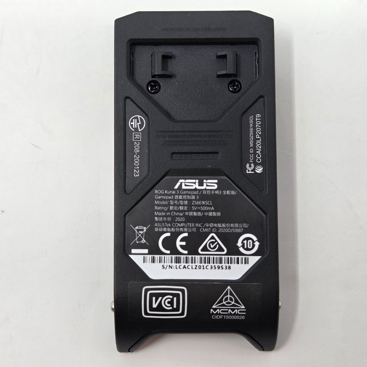 MIDDLE PIECE PART ONLY ASUS ROG KUNAI 3 GAMEPAD FOR ROG PHONE 5 5S 
