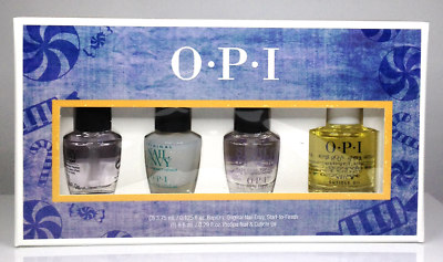 OPI Mini Treatment-THE NUTCRACKER-Care Package Rapid Dry/Nail Envy/ProSpa x1/8oz