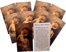 St Anthony Holy Card Bulk Pack Classic Patron Saint Prayer USA Made, Set of 10