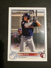 2022 Topps Pro Debut Jake Fox Base Card Cleveland Guardians