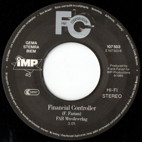 FAR CORPORATION - Stairway To Heaven ; 7" Single 1985 ; D ; Rock - Bild 4 von 4