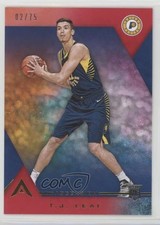 2017-18 Panini Ascension Rookie Base Red 2/75 TJ Leaf (From Side) #133 1p5