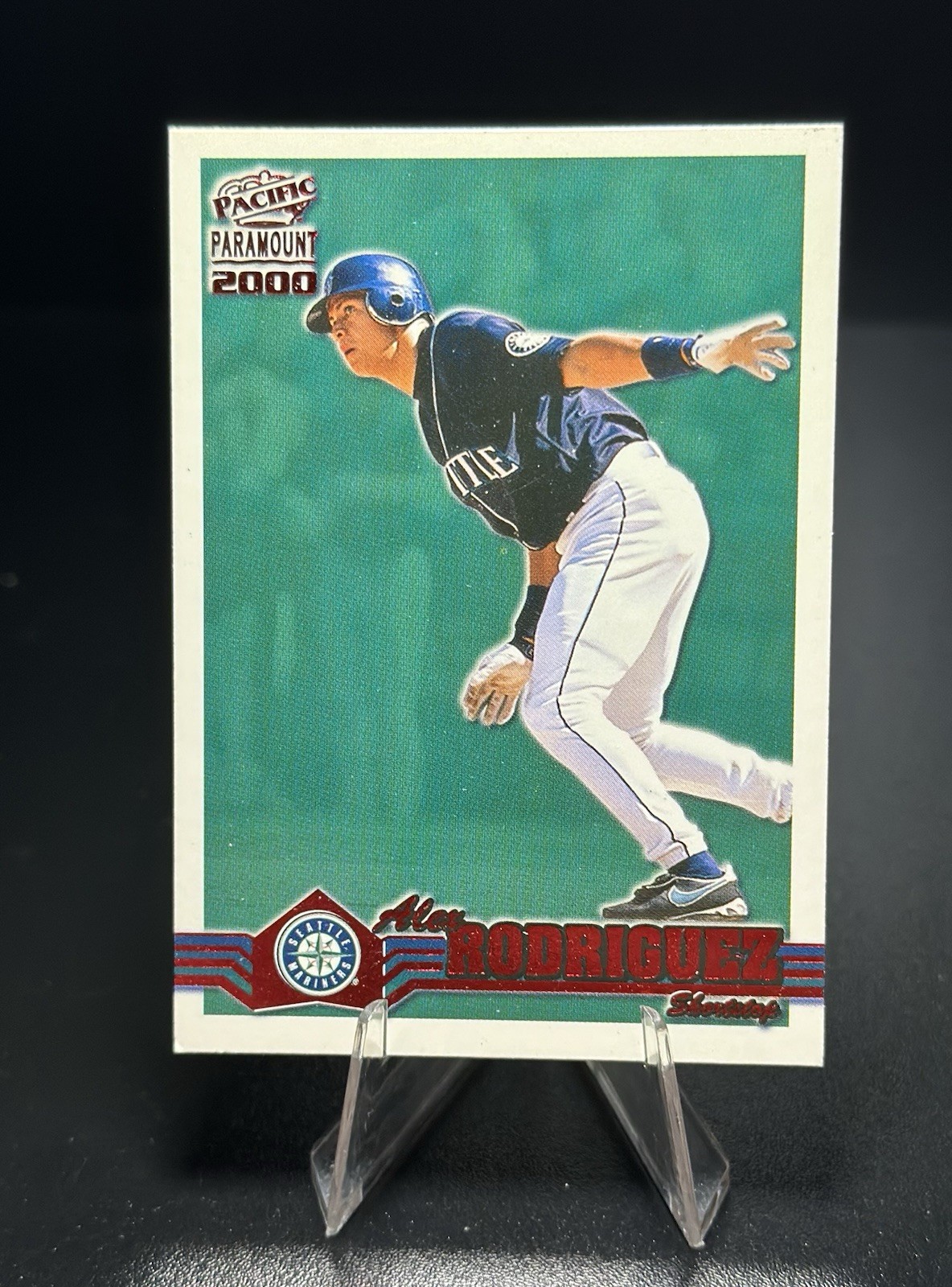 2000 Pacific Paramount Alex Rodriguez #225 Ruby Seattle Mariners / Yankees ￼
