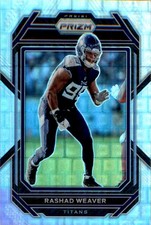 Rashad Weaver 2022 Panini Prizm Premium Pandora Silver Holo #286 163/400