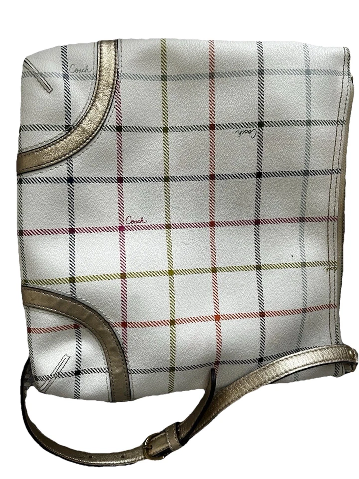 Bandolera Bandolera Coach F1276-F20005 Peyton Tattersall 12 x 10" Foto 2 de 4