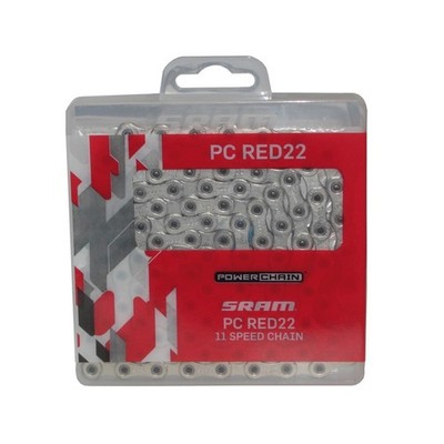 SRAM 00.2518.005.003 Schaltungskette PC Red22 HollowPin, 114 Glieder, 11-fach, m
