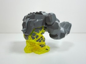Lego Power Miners: Rock Monster Geolix, Large Trans-Neon Green 8963 8709