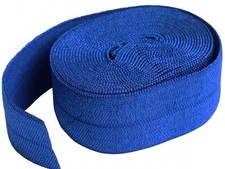 Blastoff Blue Fold Over Elastic 20Mm Two Yard Pack For Baby Diapers And Crafts