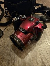 Nikon COOLPIX P510 16.1 MP 42x Zoom DigitalKamera | Rot Bordeaux
