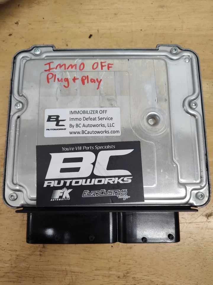 Computadora programada VW 2010 GTI 2.0T CBFA ECU motor 1K0 907 115 AL Plug&Play Foto 2 de 2