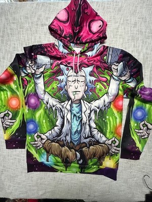 Rick and Morty 3D All Over Print Pullover Hoodie Hot