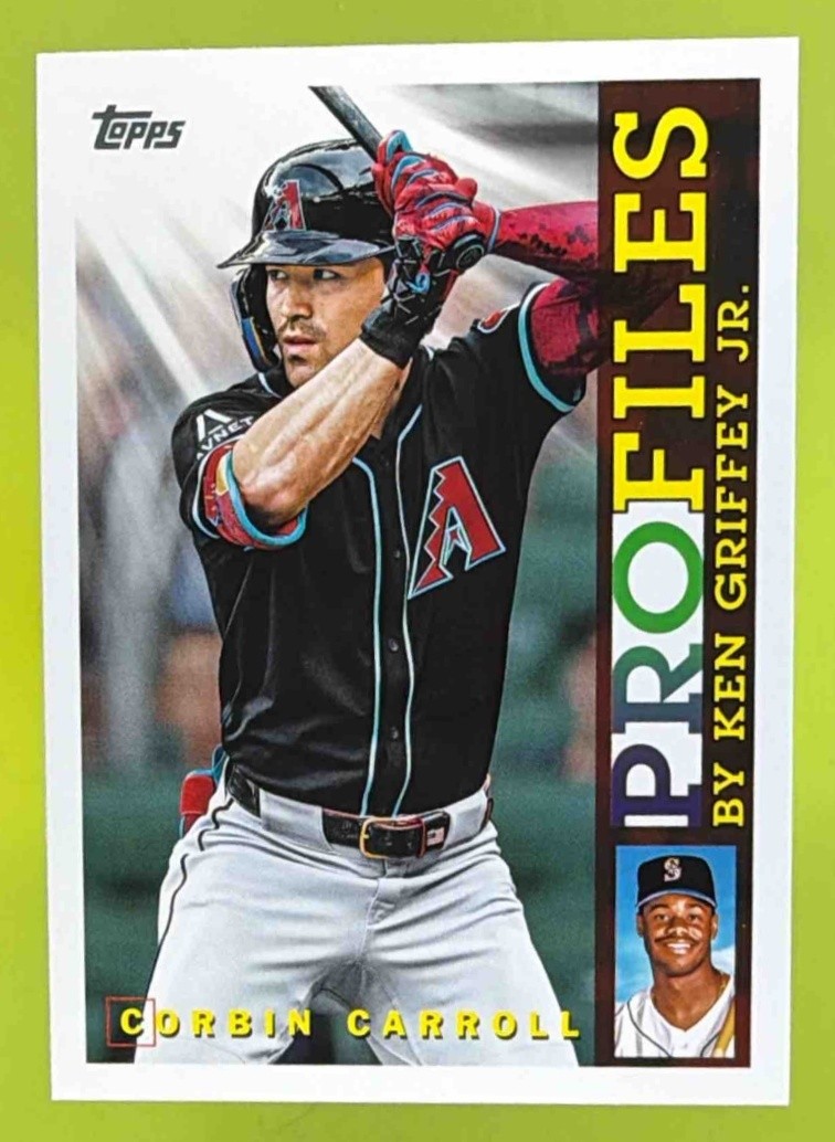 2026 Topps #TP-6 Corbin Carroll Profiles Arizona Diamondbacks