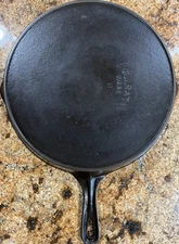 VTG  Vollrath Ware #11 Full Marked Cast Iron Skillet Heat Ring NO WOBBLE NO WARP