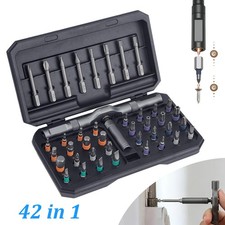 42 in 1 Magnetic Screwdriver Set Multi Bit Ratchet Screwdriver Set with T Handle