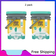 Purina Tidy Cats Free and Clean LightWeight Cat Litter, Unscented, 2 pack