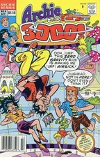 Archie 3000 Canadian Price Variant #4 FN 1989 Stock Image