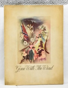ORIGINAL GONE WITH THE WIND 1939 Souvenir Movie Theater Program Booklet - Book