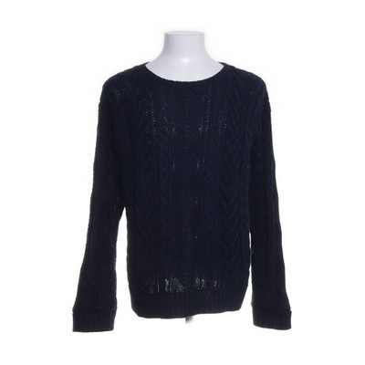 Polo Ralph Lauren, Strickpullover, Größe: L, Blau, Baumwolle, Zopfstrick #fPN