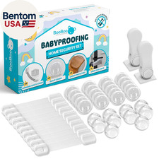 42 Pack Child Safety Baby Proofing Kit X10 Cabinet Drawer Locks, X10 Corner