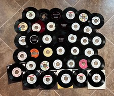 PROMOs Lot of 33 PROMO 7 45s-Vinyl Records - Mixed Genre