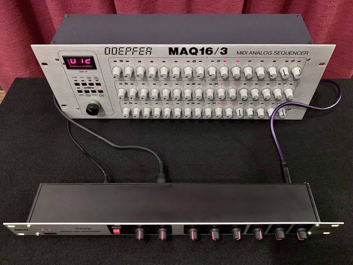 TB303クローン sine mb 33 mk2 ジャンク TB303クローン sine mb 33 mk2 ジャンク TB-303クローンの良い