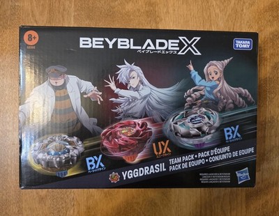 Beyblade X Phoenix Rudder 9-70G Cowl Sphinx 9-80GN Sting Unicorn 5-60GP 3 Pack