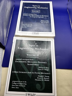 Topics In Engineering Mechanics Volume I & II