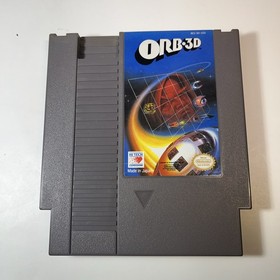 ORB-3D (Nintendo Entertainment System, 1990) Authentic NES Tested & Working