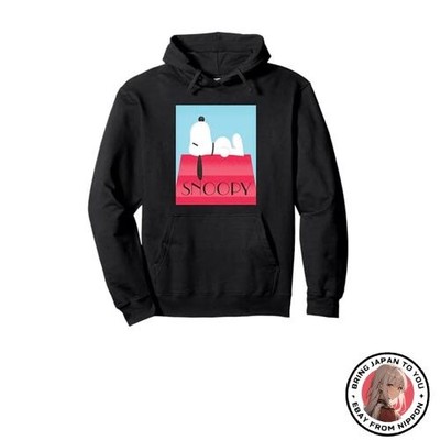 New PEANUTS Snoopy Doghouse Roof Retro Hoodie