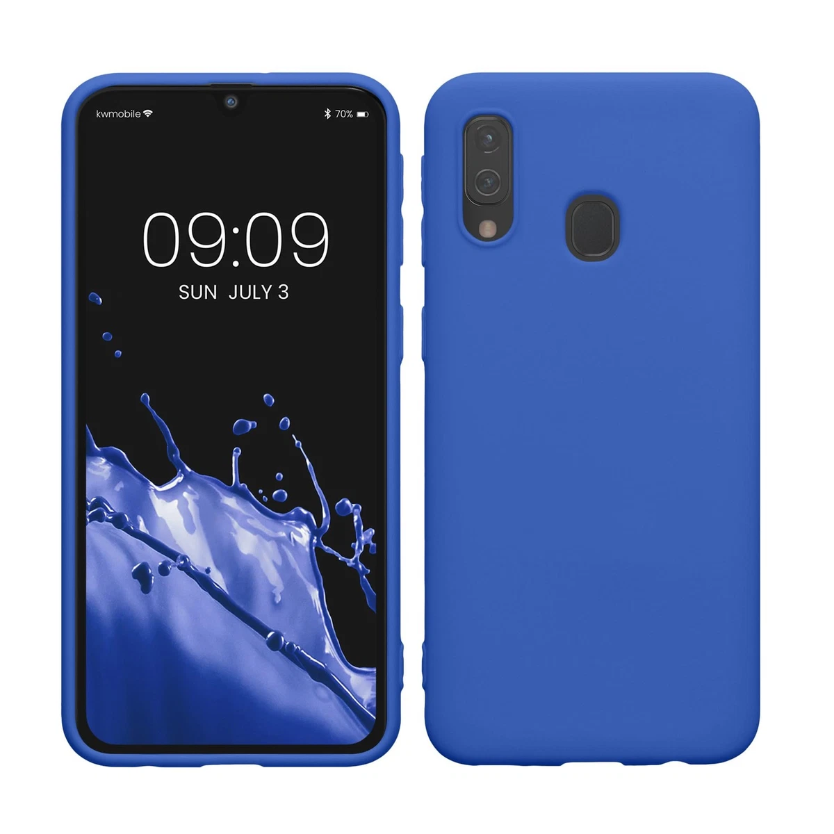 kwmobile Custodia Compatibile con Huawei P30 Lite Cover - Back Case per Smartphone in Silicone TPU - Protezione Gommata - rosa invernale