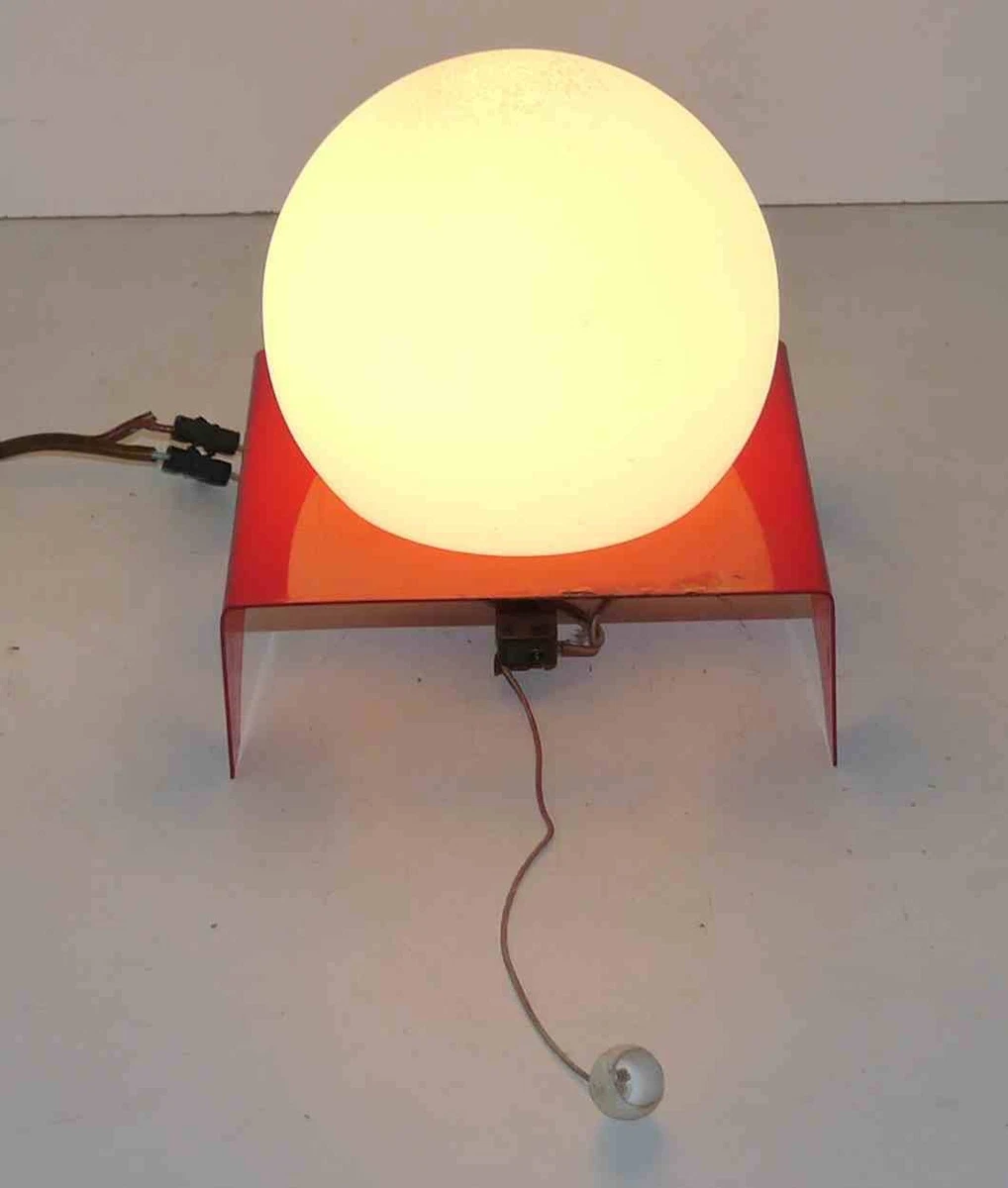 Lampe applique spot Vintage Style Années 70 chromé orientable