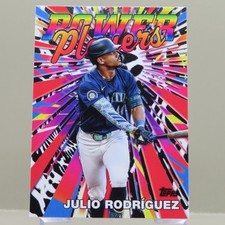 Julio Rodriguez 2025 Topps Series 1 Celebration Power Players #PP-15 Mariners