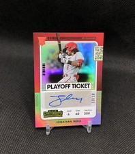 2021 Contenders Jonathan India AUTO /18 PLAYOFF TICKET Rookie Care No. 182 📈📈