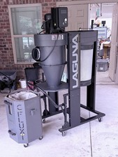 Laguna CFlux-1 Industrial Dust Collector, 2-Speed, 110V/220V (CFLUX-1)