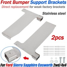 Pair For Ford Sierra Sapphire Cosworth 2wd/4x4 New front Bumper Support Brackets