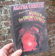 1934 Murder on the Orient Express- Agatha Christie 1st Edition 4th Print